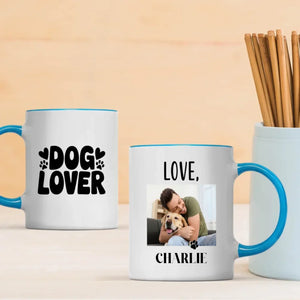 Personalized Dog Lover Mug – Custom Pet Photo Gift for Dog Moms & Dads – 89Prints