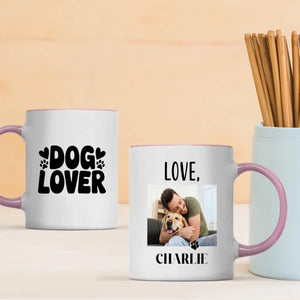 Personalized Dog Lover Mug – Custom Pet Photo Gift for Dog Moms & Dads – 89Prints