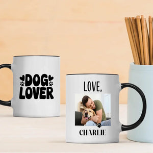 Personalized Dog Lover Mug – Custom Pet Photo Gift for Dog Moms & Dads – 89Prints