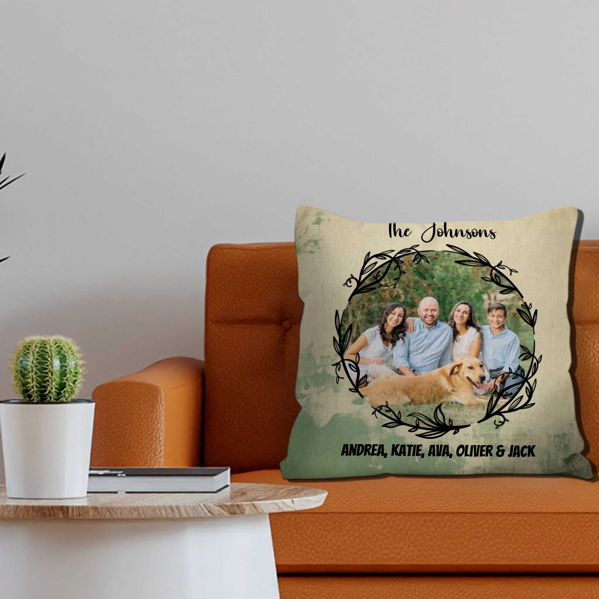 Personalized Family Photo Pillow – Cherish Every Moment Together - 89Prints