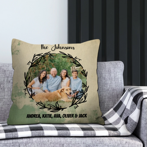 Personalized Family Photo Pillow – Cherish Every Moment Together - 89Prints