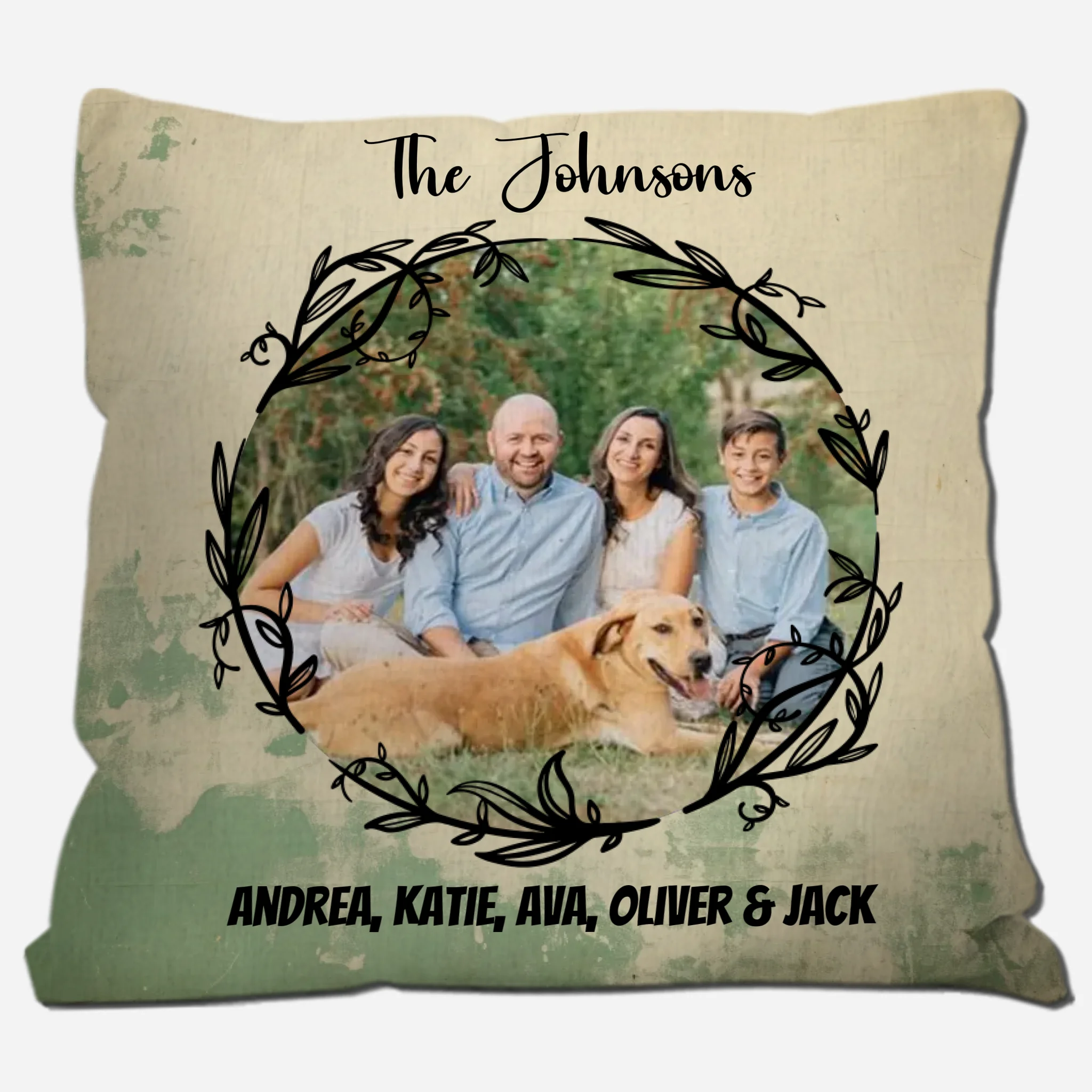 Personalized Family Photo Pillow – Cherish Every Moment Together - 89Prints