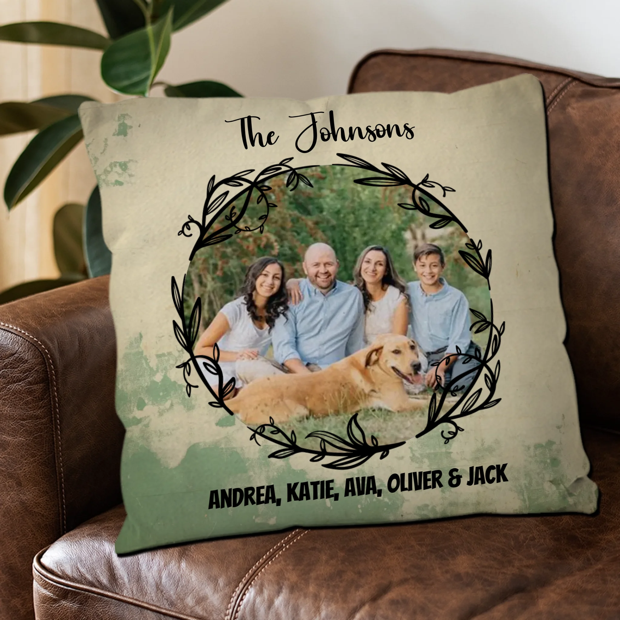 Personalized Family Photo Pillow – Cherish Every Moment Together - 89Prints