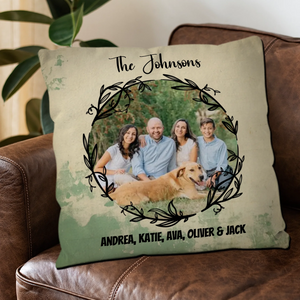 Personalized Family Photo Pillow – Cherish Every Moment Together - 89Prints