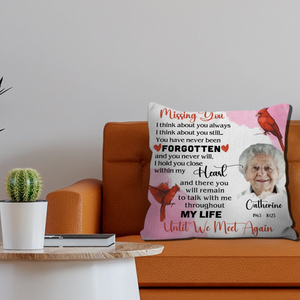 Treasured Memories – Custom Grandma Pillow Personalized with Love - 89Prints