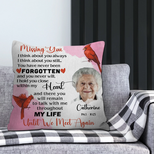 Treasured Memories – Custom Grandma Pillow Personalized with Love - 89Prints
