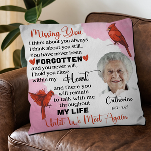 Treasured Memories – Custom Grandma Pillow Personalized with Love - 89Prints