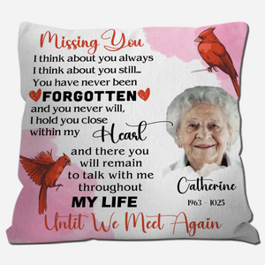 Treasured Memories – Custom Grandma Pillow Personalized with Love - 89Prints