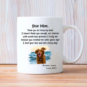 If I Can’t Bring My Dog I’m Not Going – Custom Magic Mug with Dog Photo - 89Prints