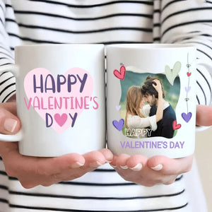 Love Is Everywhere Personalized Photo Mug A Unique Romantic Gift for Couples - 89Prints