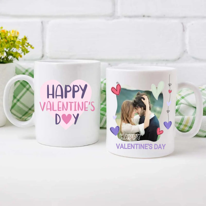 Love Is Everywhere Personalized Photo Mug A Unique Romantic Gift for Couples - 89Prints