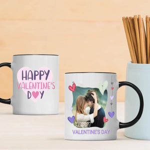 Love Is Everywhere Personalized Photo Mug A Unique Romantic Gift for Couples - 89Prints