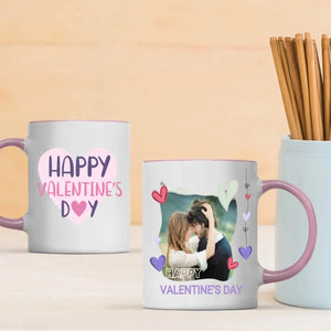 Love Is Everywhere Personalized Photo Mug A Unique Romantic Gift for Couples - 89Prints
