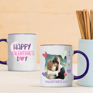 Love Is Everywhere Personalized Photo Mug A Unique Romantic Gift for Couples - 89Prints