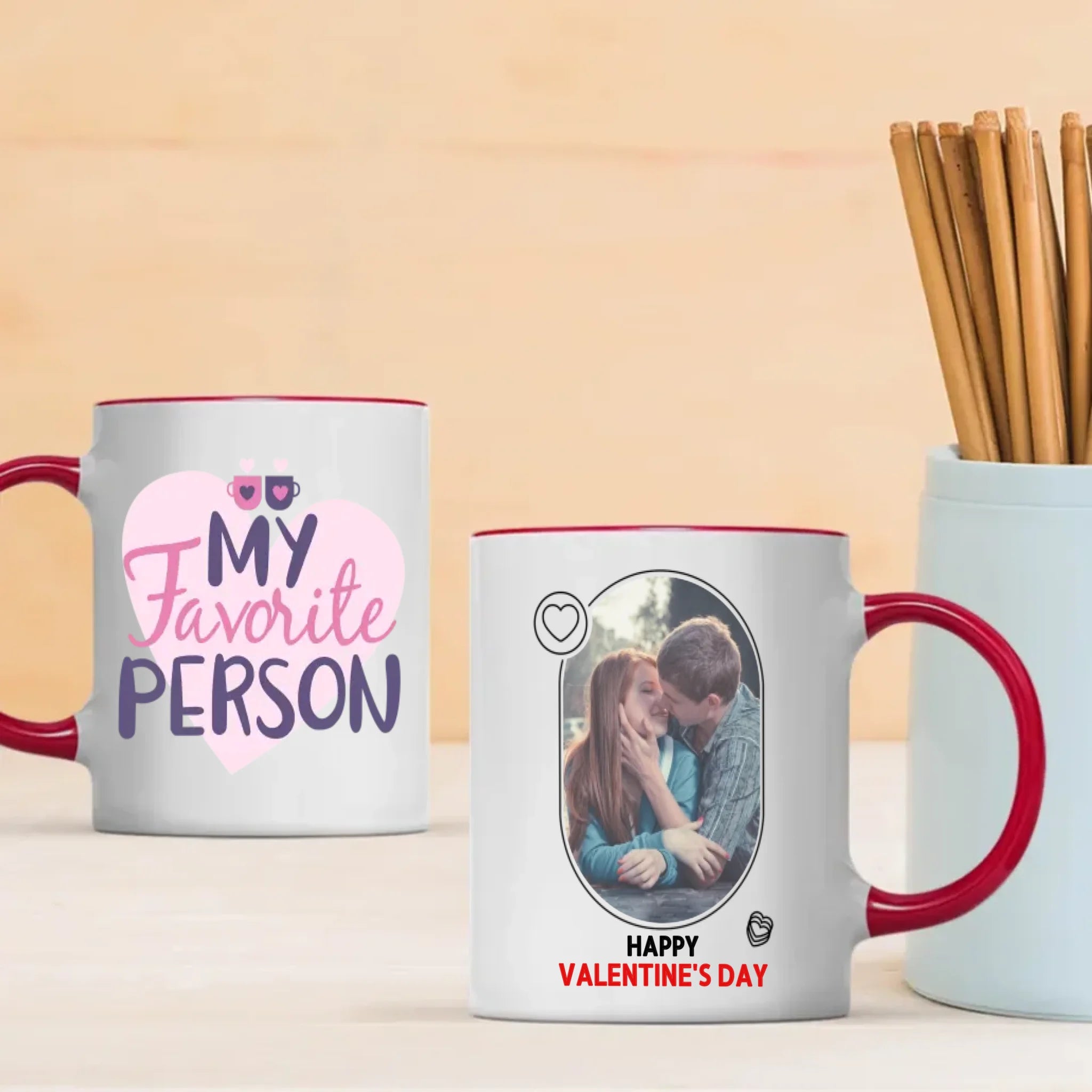 Personalized Heat Sensitive Mug A Unique Valentine’s Gift Featuring Your Photo - 89Prints