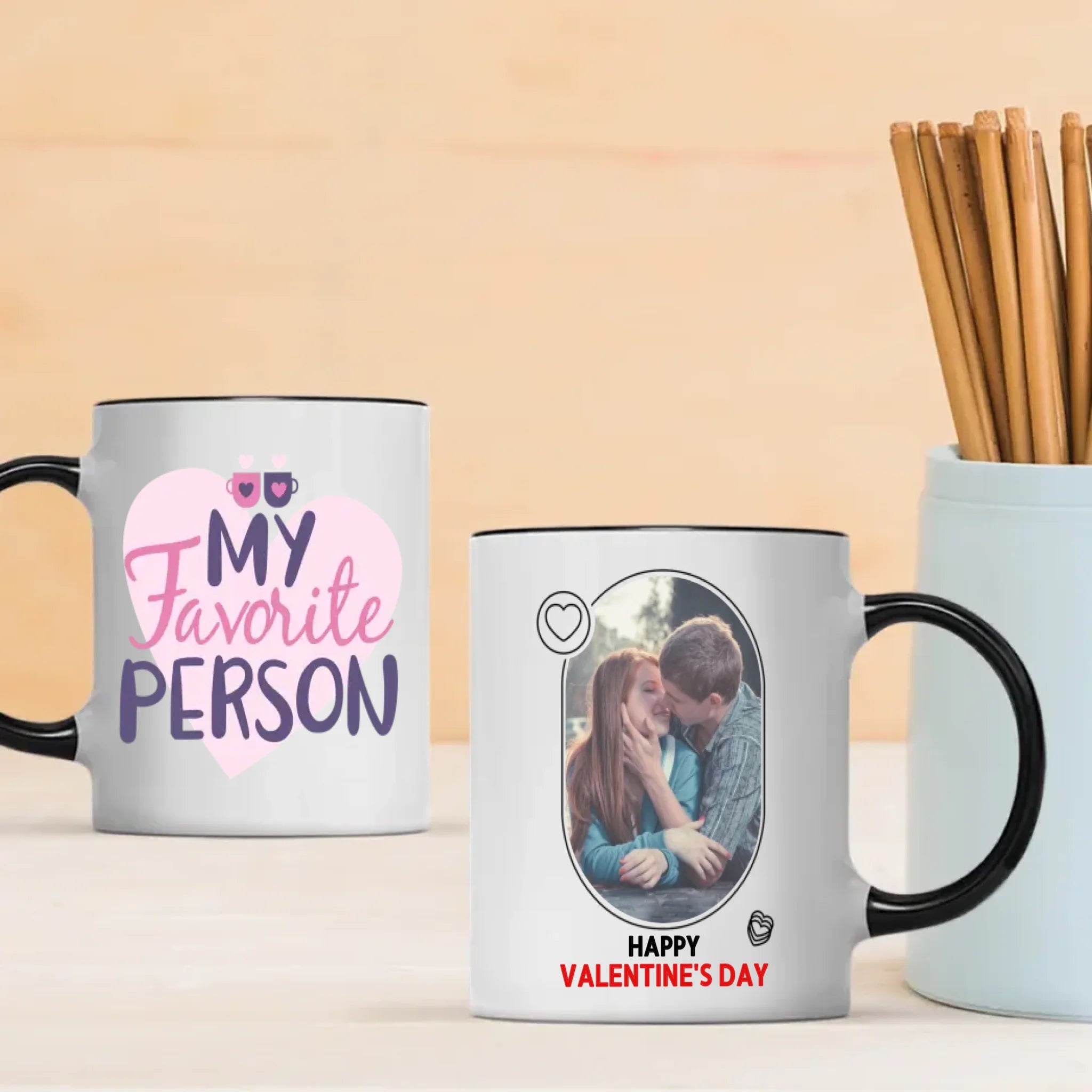 Personalized Heat Sensitive Mug A Unique Valentine’s Gift Featuring Your Photo - 89Prints