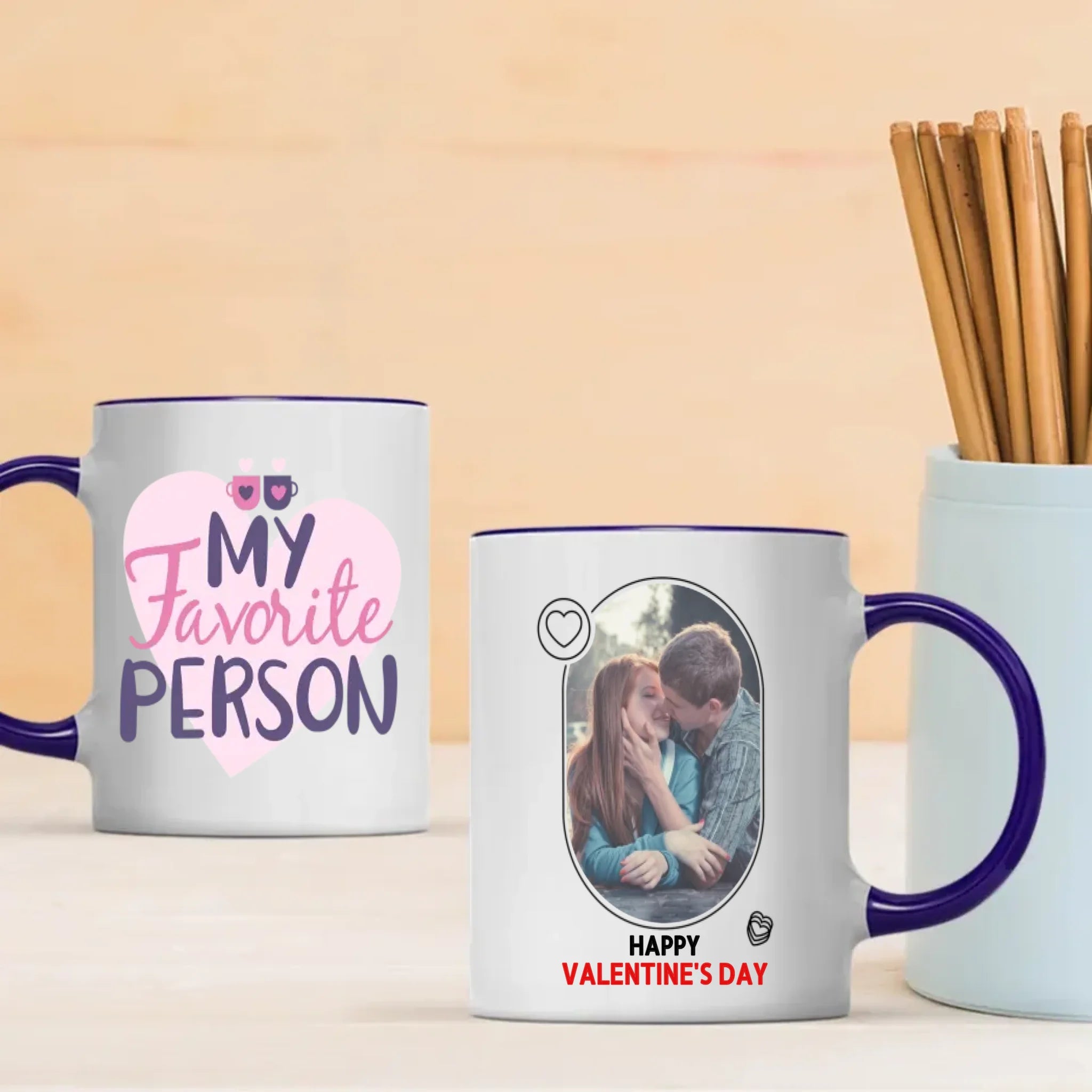 Personalized Heat Sensitive Mug A Unique Valentine’s Gift Featuring Your Photo - 89Prints