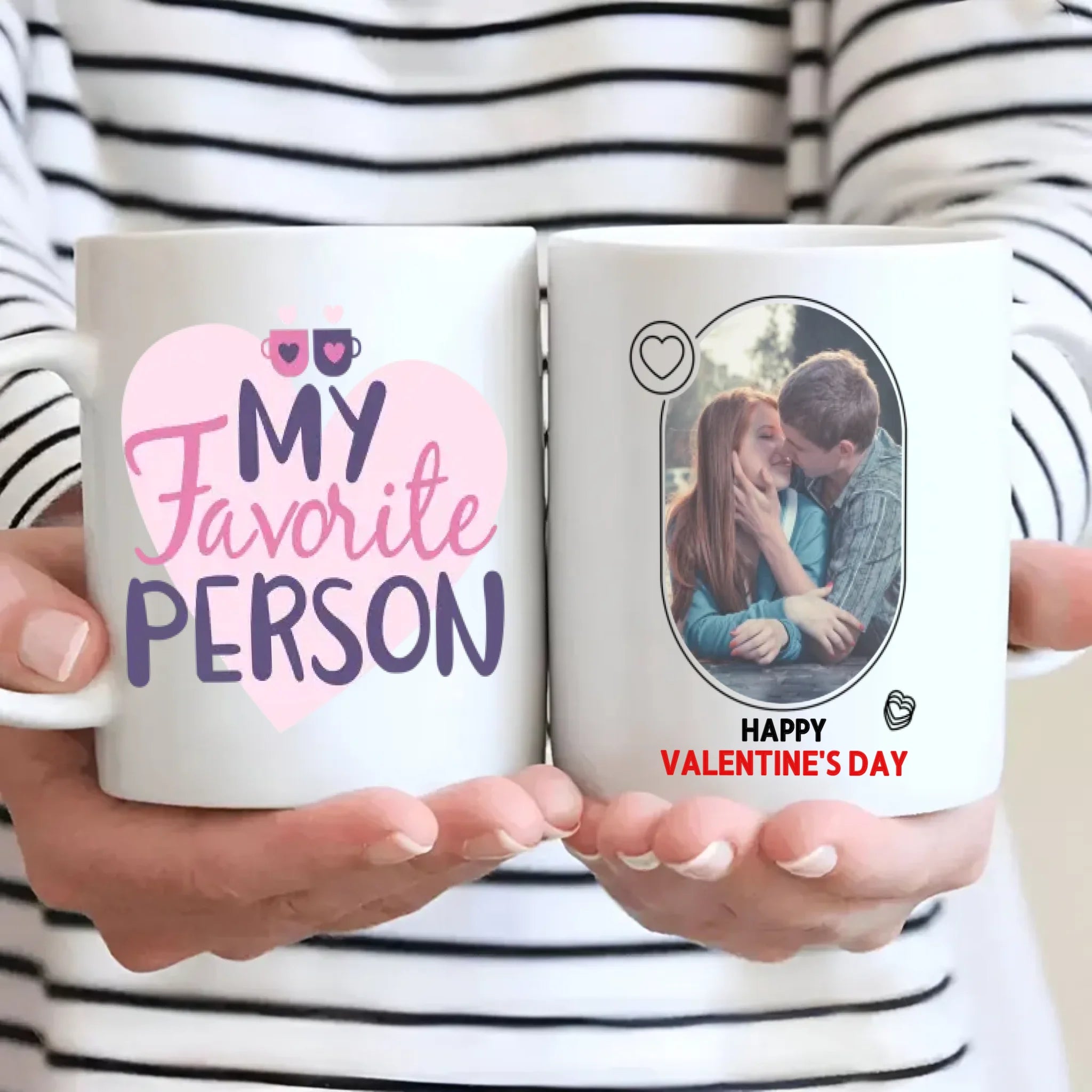 Personalized Heat Sensitive Mug A Unique Valentine’s Gift Featuring Your Photo - 89Prints