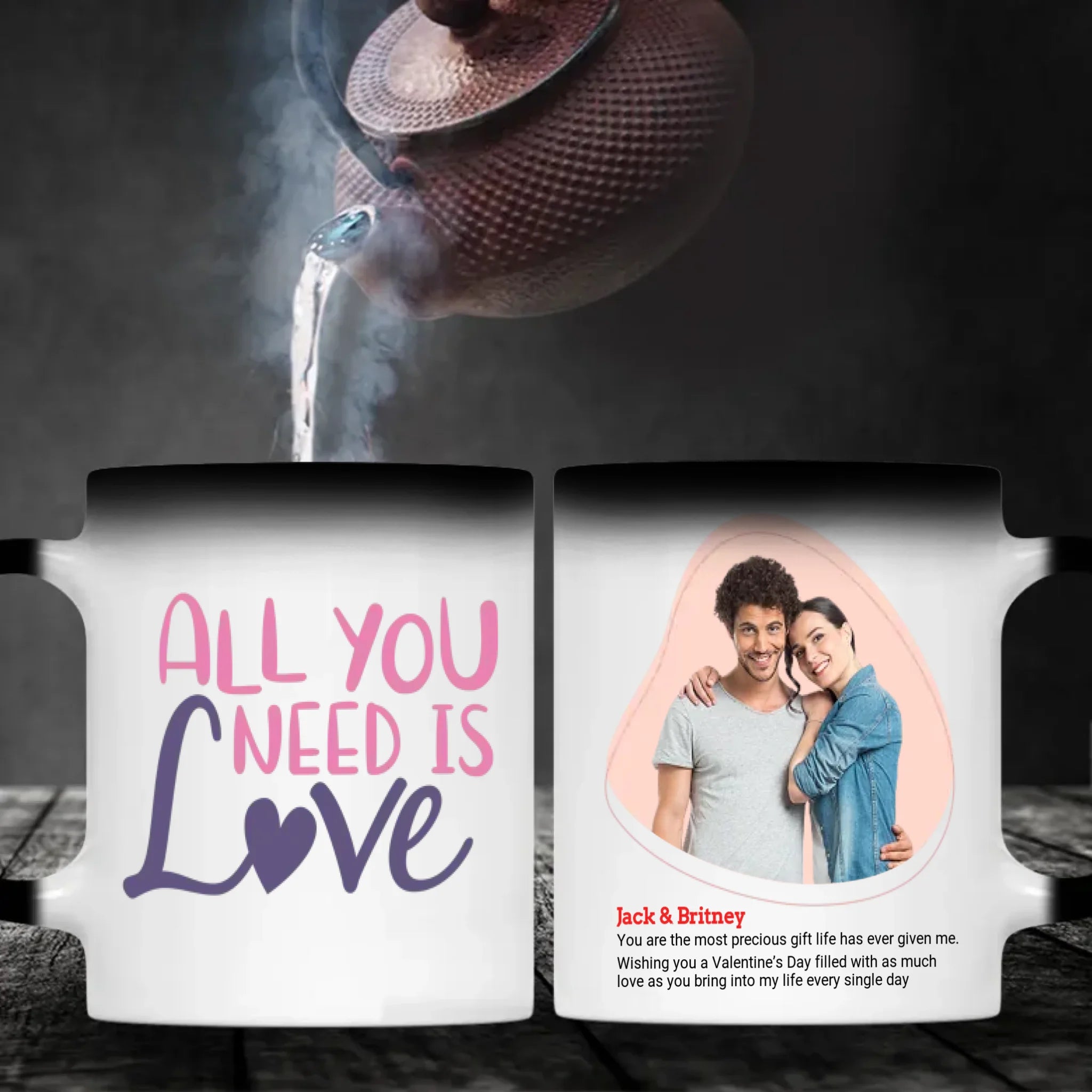 Love Quote Mugs Custom Romantic Coffee Mugs for Couples from 89Prints