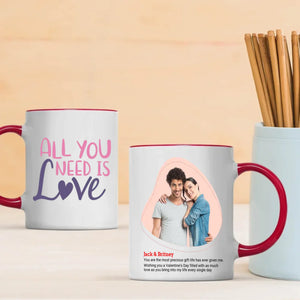Love Quote Mugs Custom Romantic Coffee Mugs for Couples from 89Prints