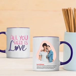 Love Quote Mugs Custom Romantic Coffee Mugs for Couples from 89Prints