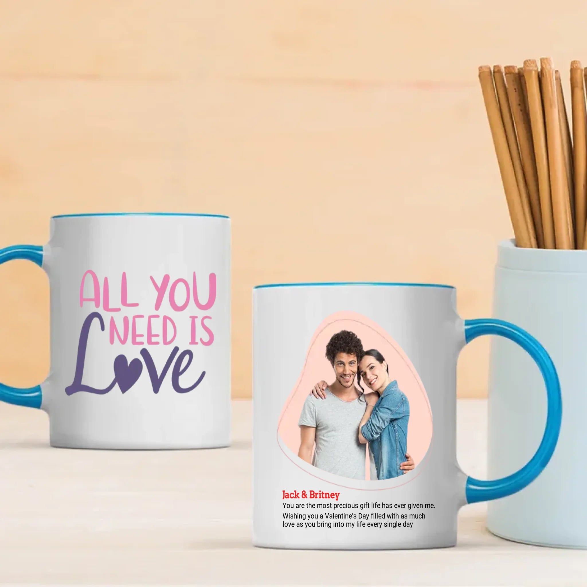 Love Quote Mugs Custom Romantic Coffee Mugs for Couples from 89Prints