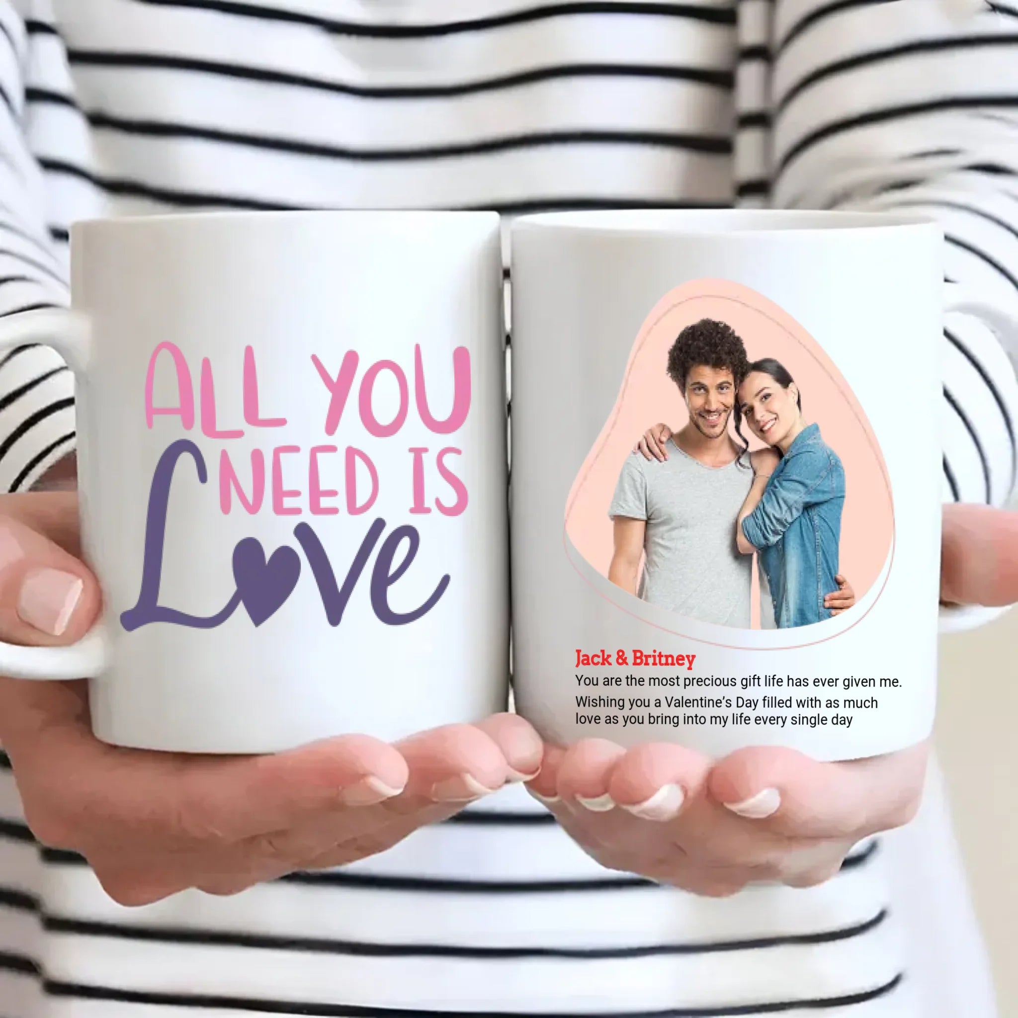 Love Quote Mugs Custom Romantic Coffee Mugs for Couples from 89Prints