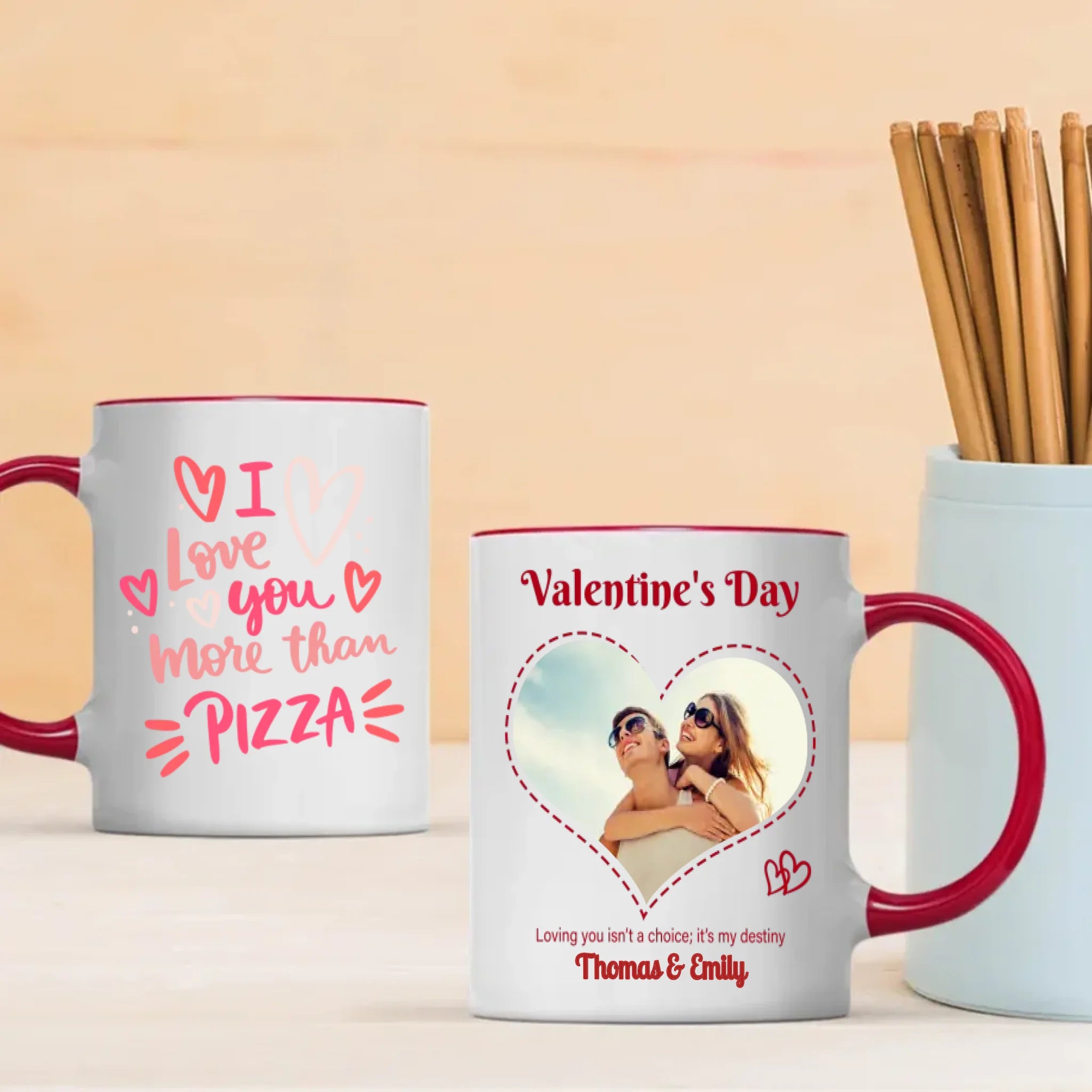 Personalized Accent Mugs for Valentine’s Day – A Colorful Way to Say I Love You - 89Prints