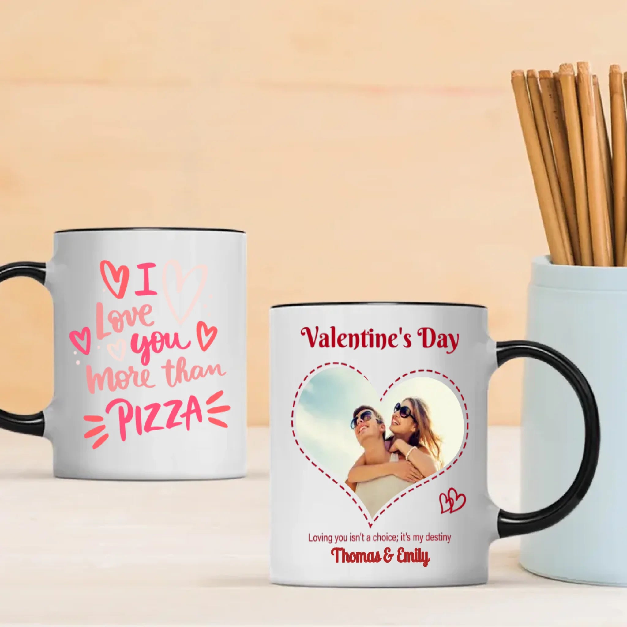 Personalized Accent Mugs for Valentine’s Day – A Colorful Way to Say I Love You - 89Prints