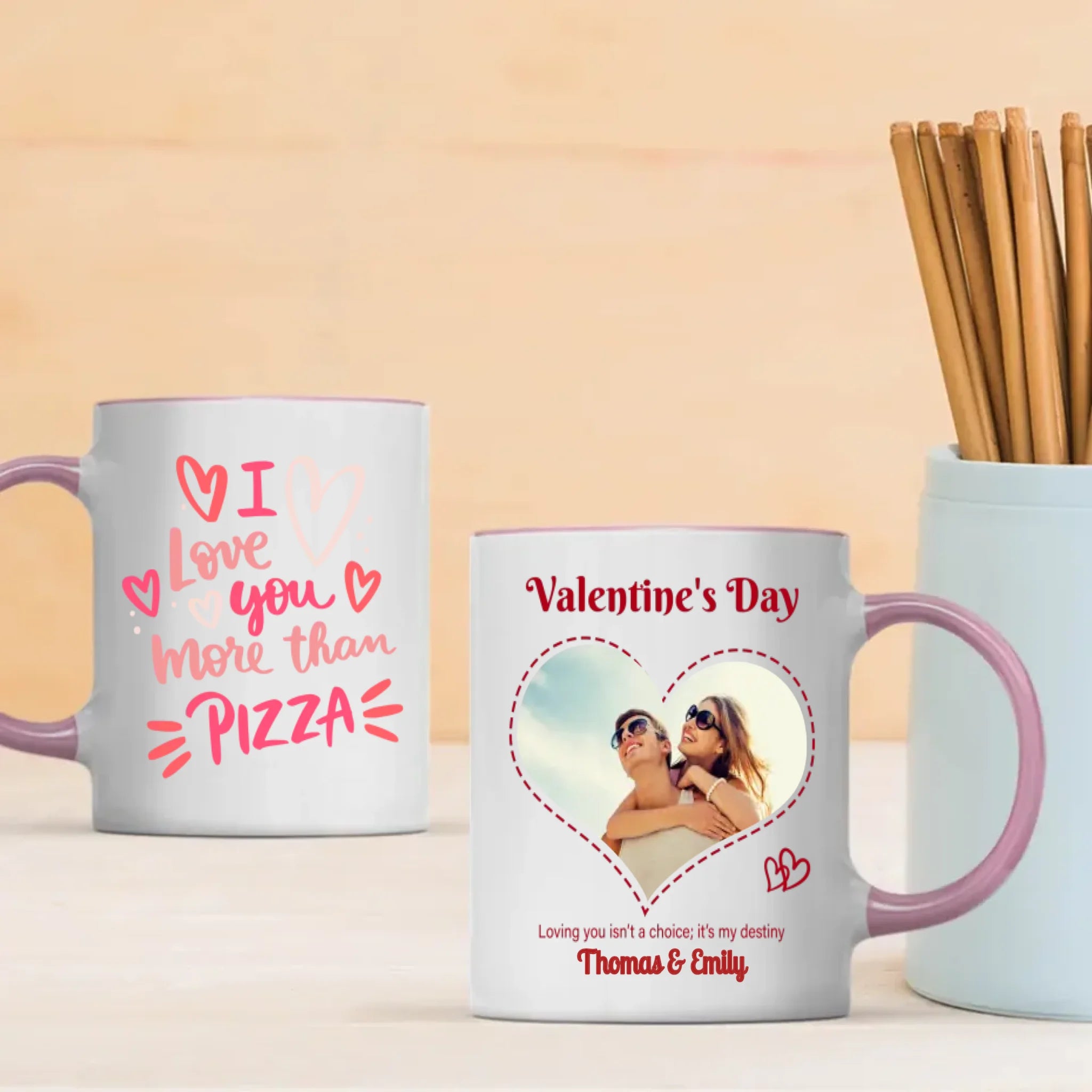 Personalized Accent Mugs for Valentine’s Day – A Colorful Way to Say I Love You - 89Prints