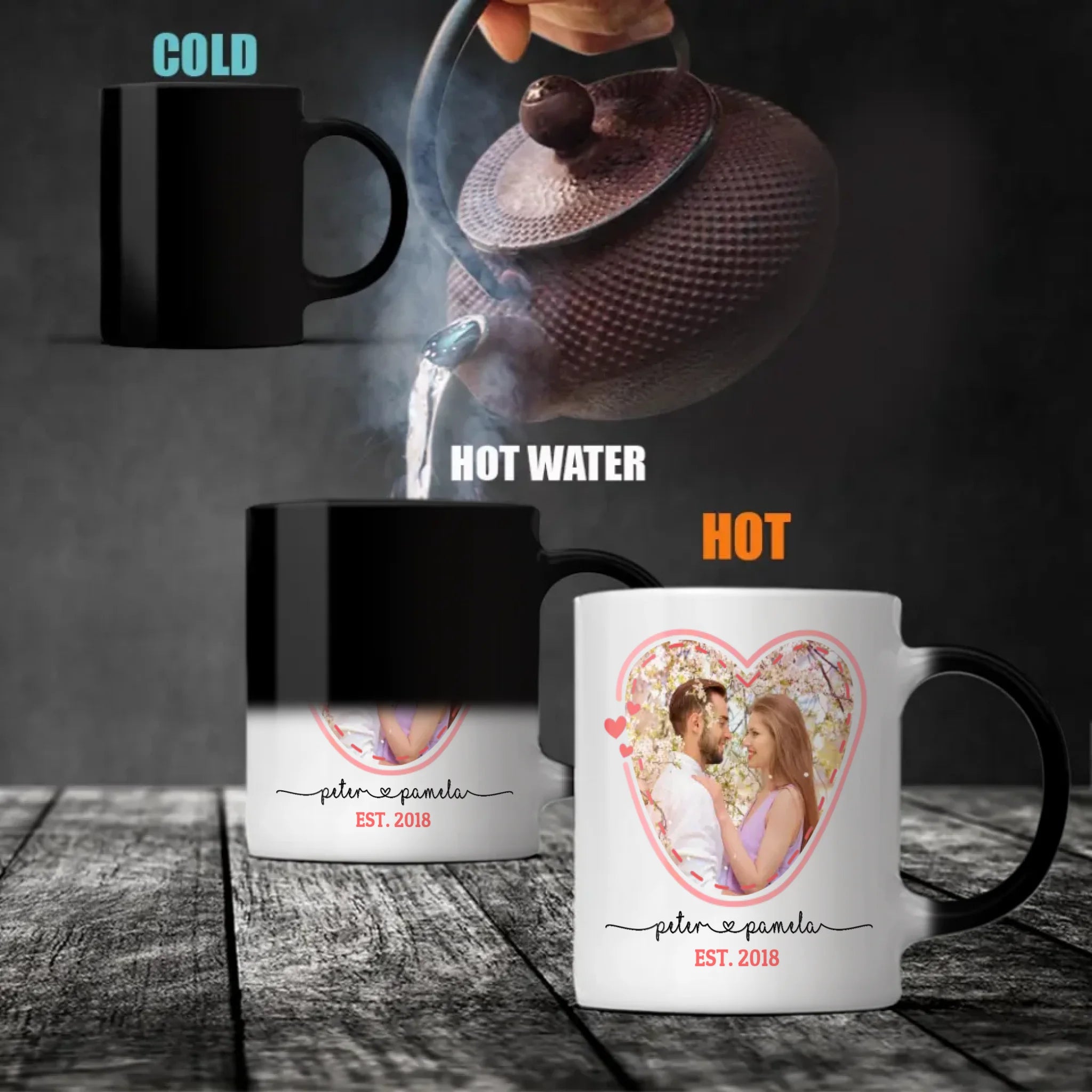 Funny Heat Changing Mugs – Magical Designs That Appear When Heated - 89Prints