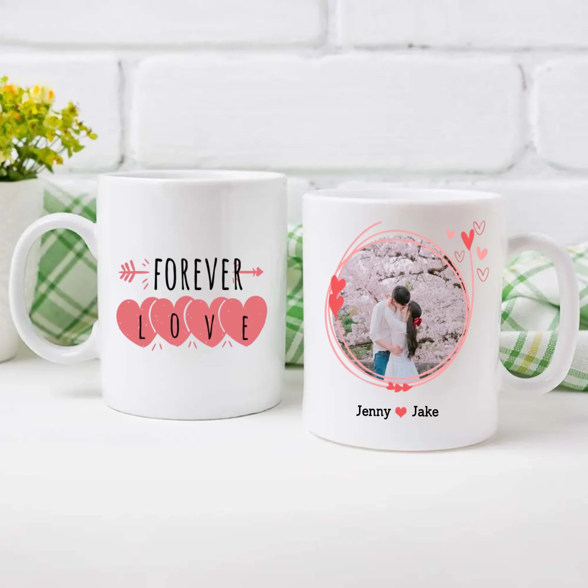 Romantic Couple Mugs – A Heartfelt Gift to Celebrate Love Every Day - 89Prints