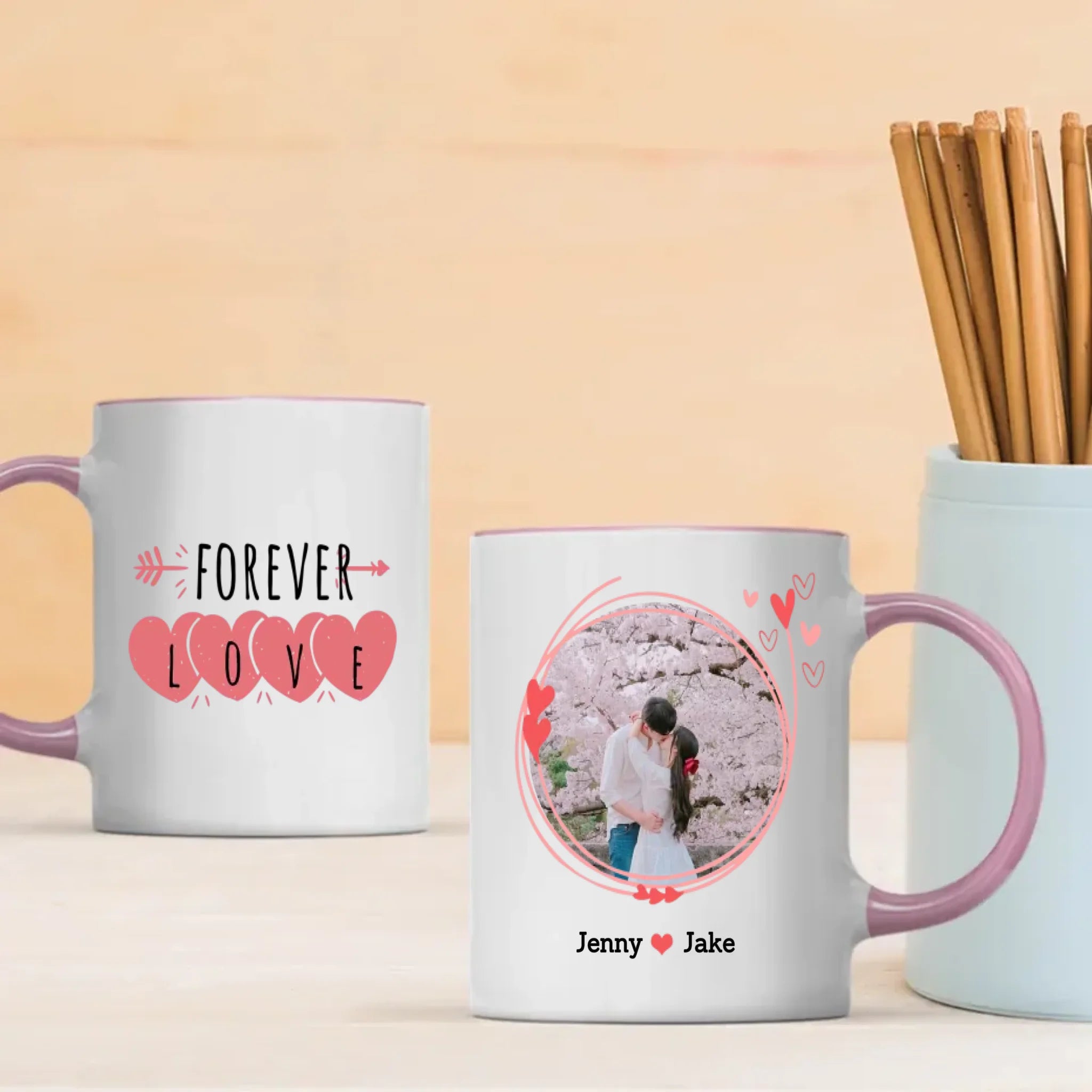 Romantic Couple Mugs – A Heartfelt Gift to Celebrate Love Every Day - 89Prints