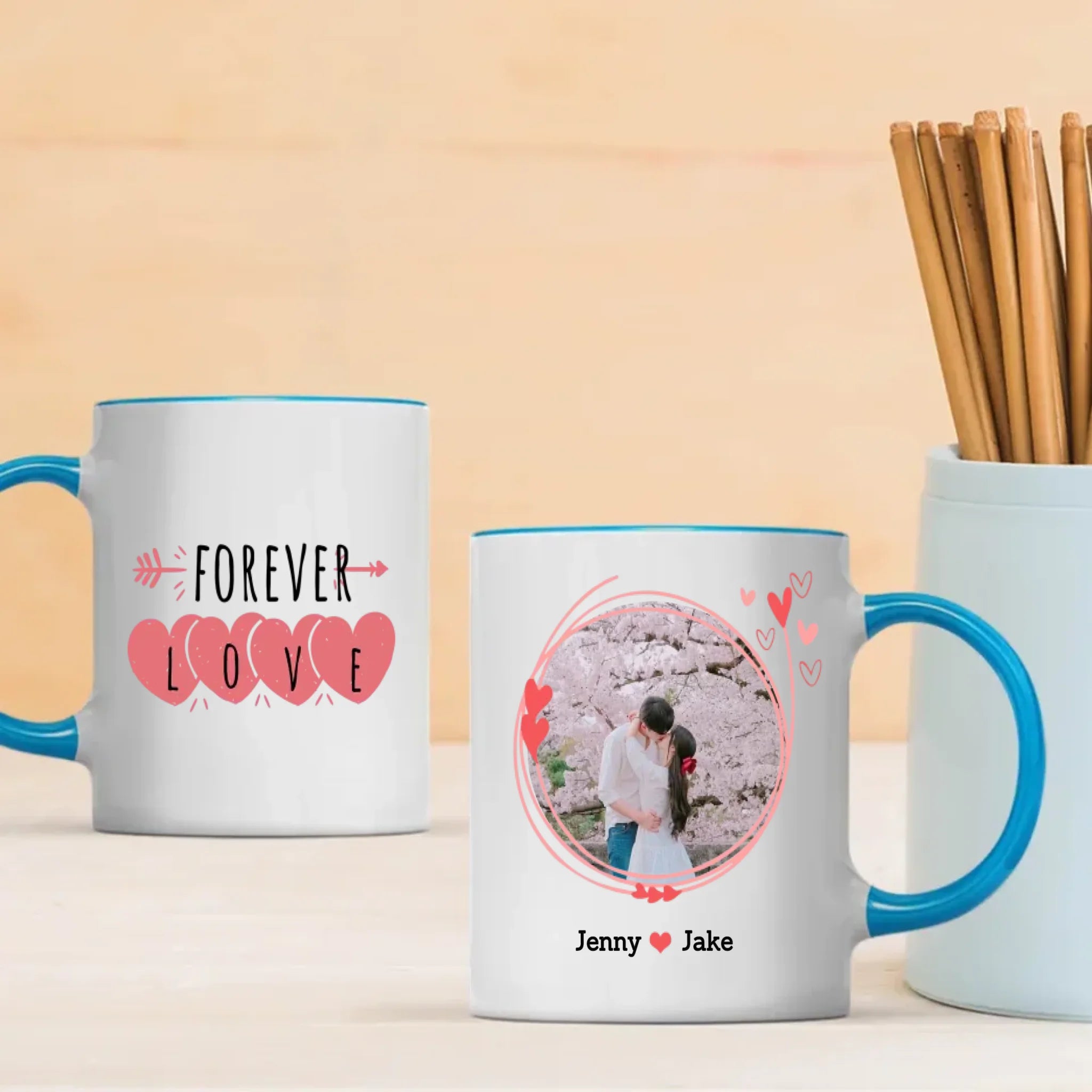 Romantic Couple Mugs – A Heartfelt Gift to Celebrate Love Every Day - 89Prints