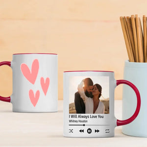 Personalized Photo Love Mugs – Capture Your Love in Every Moment - 89Prints