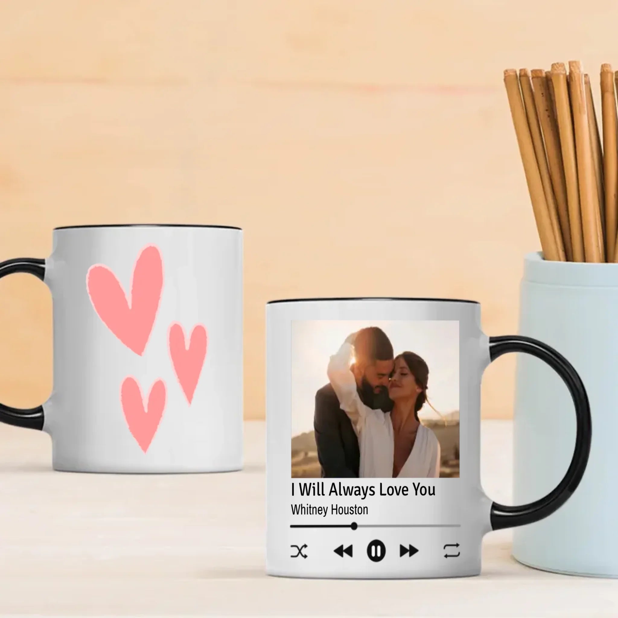 Personalized Photo Love Mugs – Capture Your Love in Every Moment - 89Prints