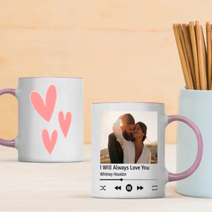 Personalized Photo Love Mugs – Capture Your Love in Every Moment - 89Prints