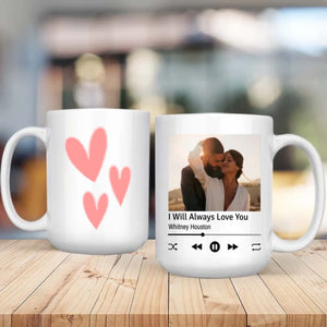 Personalized Photo Love Mugs – Capture Your Love in Every Moment - 89Prints
