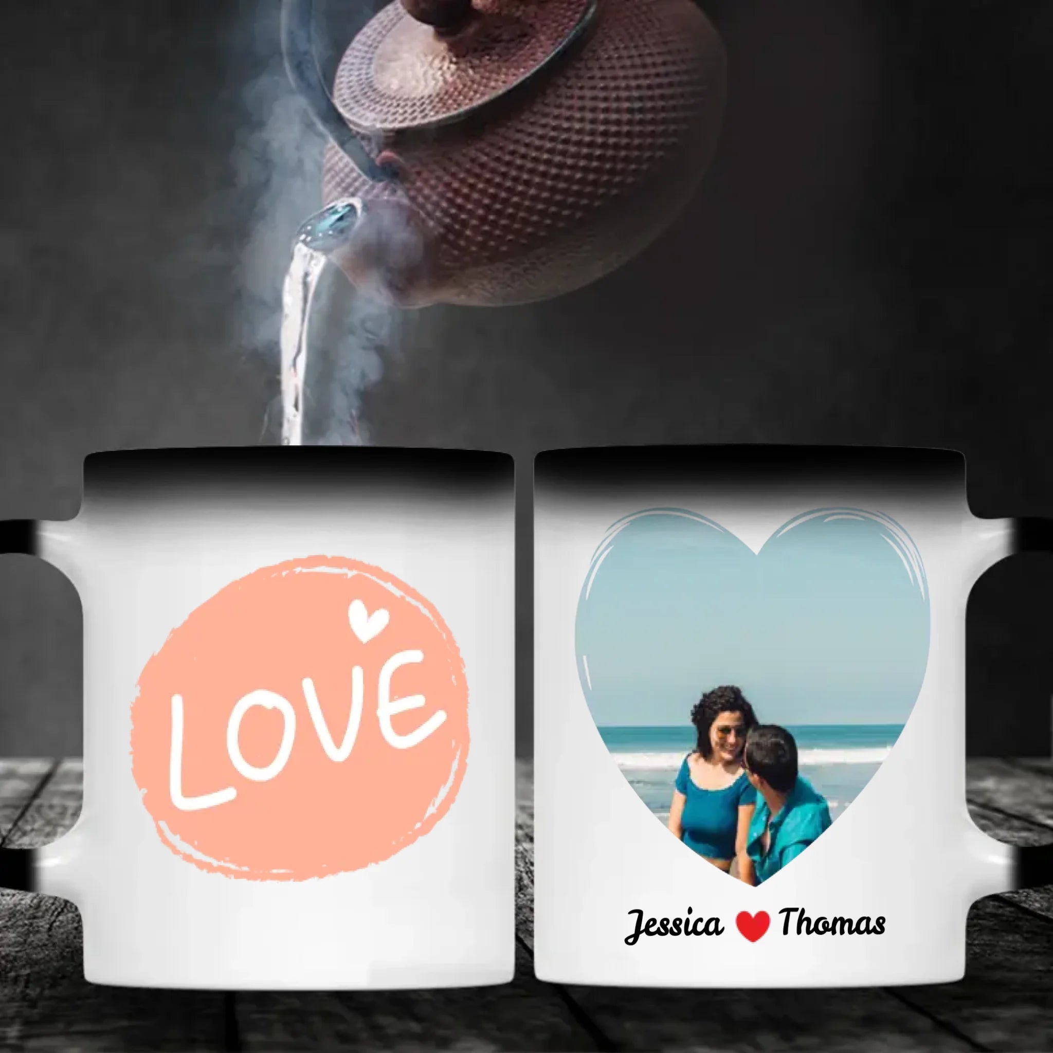 Romantic Color Changing Mug – A Magical Expression of Your Love - 89Prints