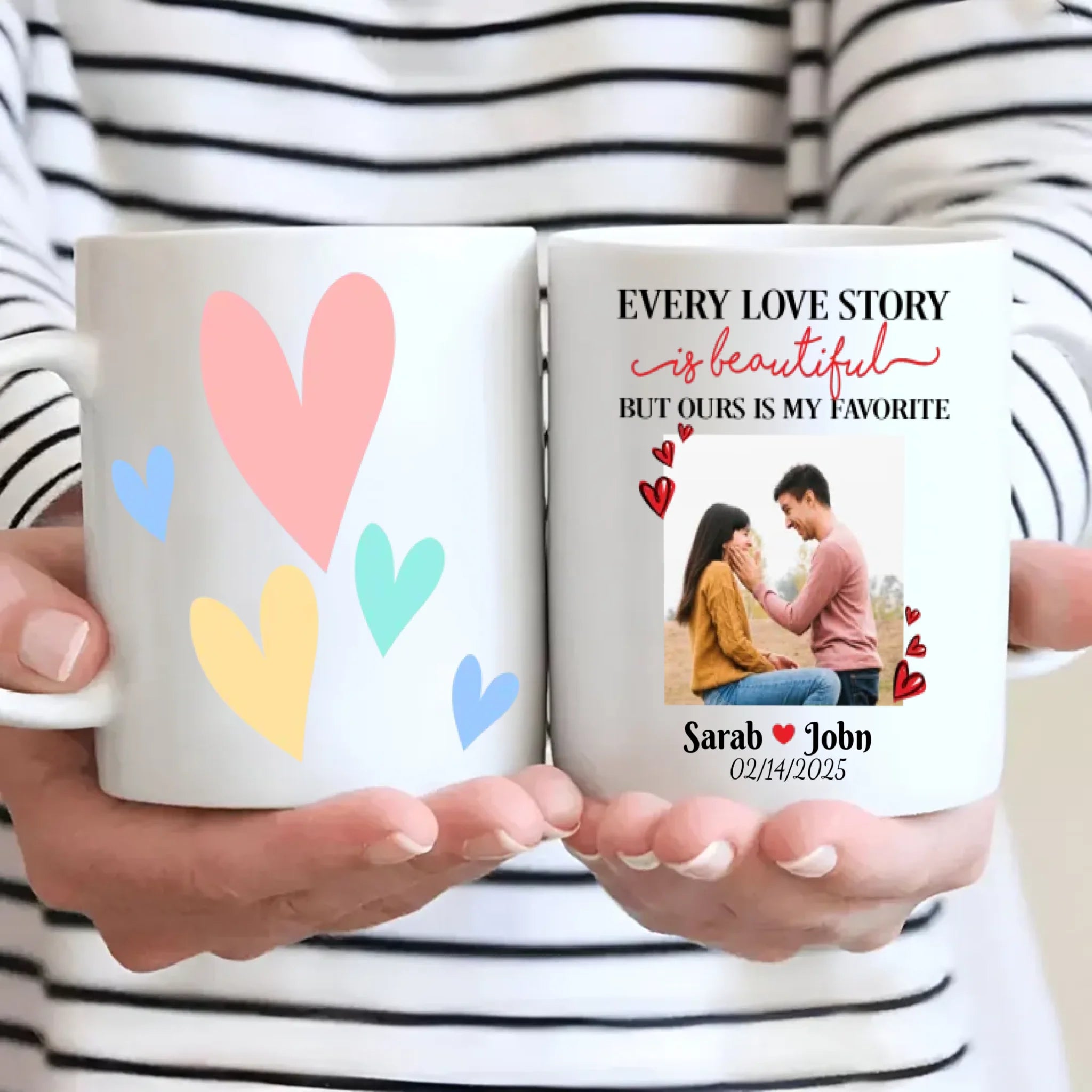 Photo Printed Couple Mug for Eternal Love – Cherish Your Unbreakable Bond - 89Prints