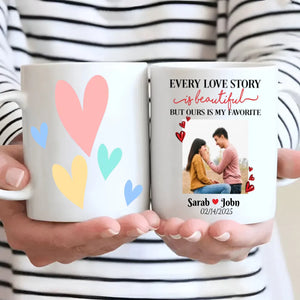 Photo Printed Couple Mug for Eternal Love – Cherish Your Unbreakable Bond - 89Prints