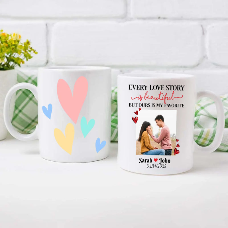 Photo Printed Couple Mug for Eternal Love – Cherish Your Unbreakable Bond - 89Prints