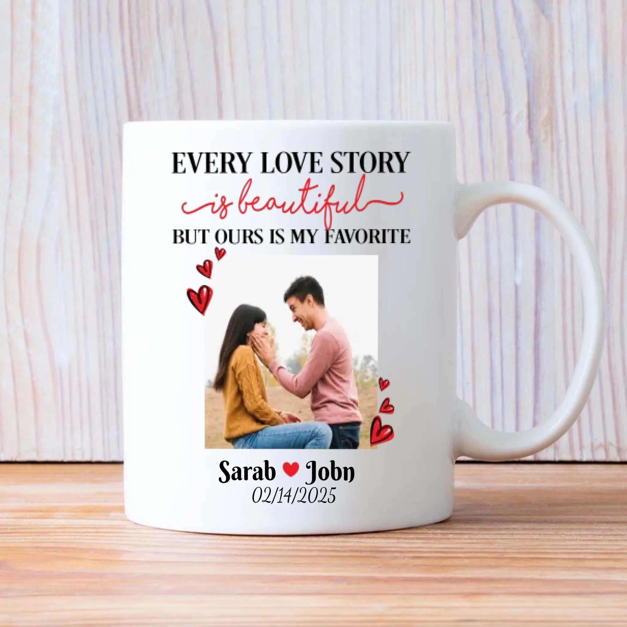 Photo Printed Couple Mug for Eternal Love – Cherish Your Unbreakable Bond - 89Prints