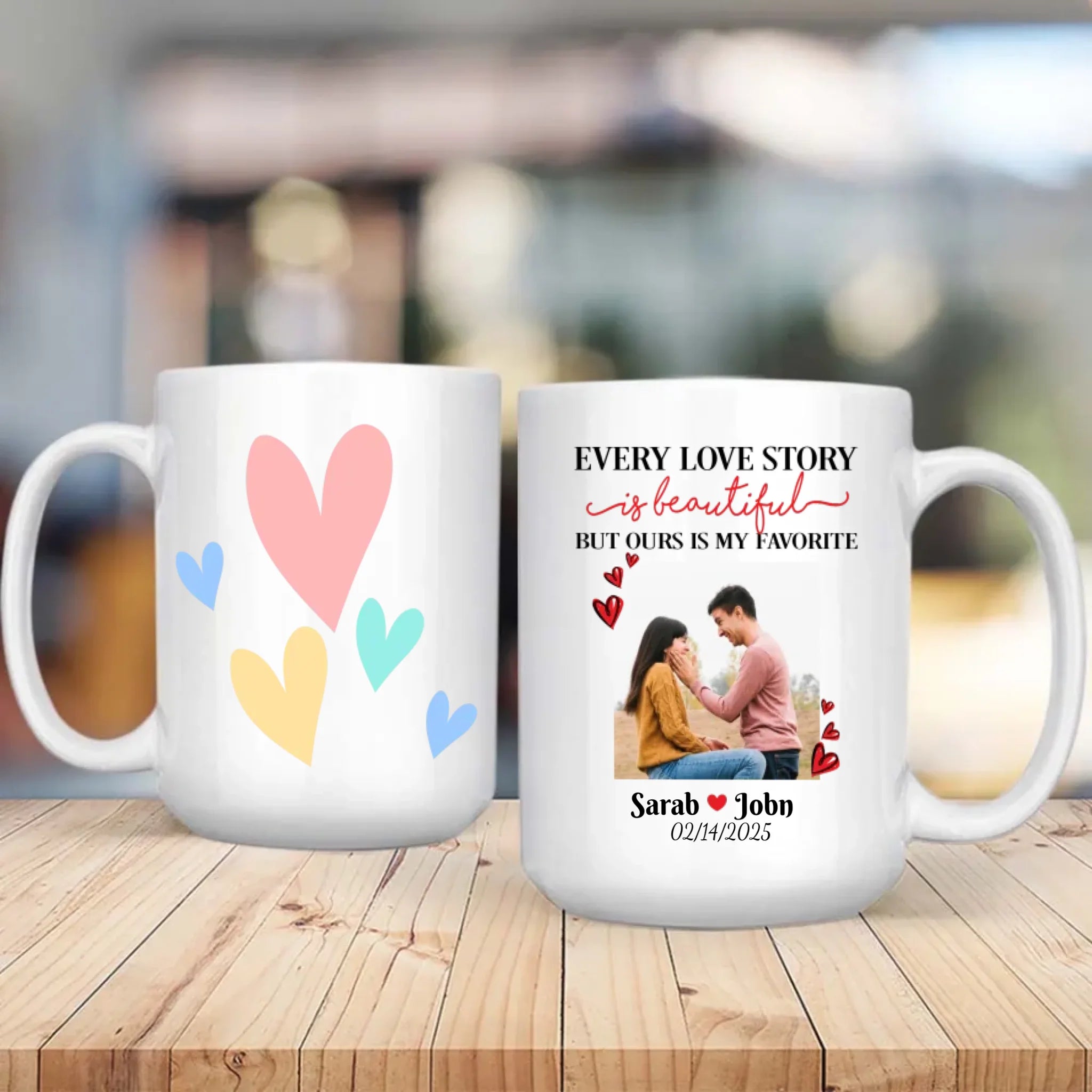 Photo Printed Couple Mug for Eternal Love – Cherish Your Unbreakable Bond - 89Prints