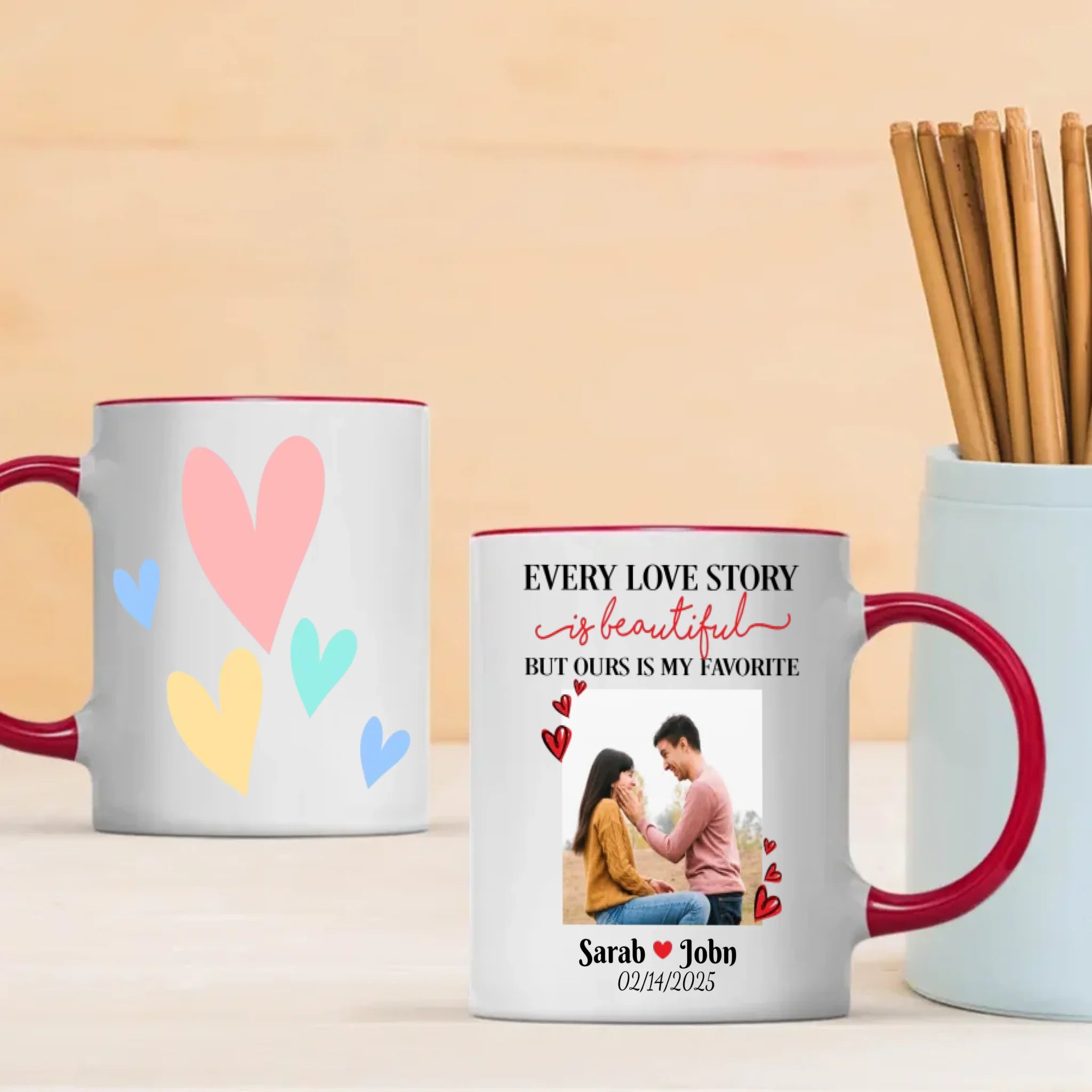 Photo Printed Couple Mug for Eternal Love – Cherish Your Unbreakable Bond - 89Prints