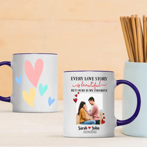 Photo Printed Couple Mug for Eternal Love – Cherish Your Unbreakable Bond - 89Prints