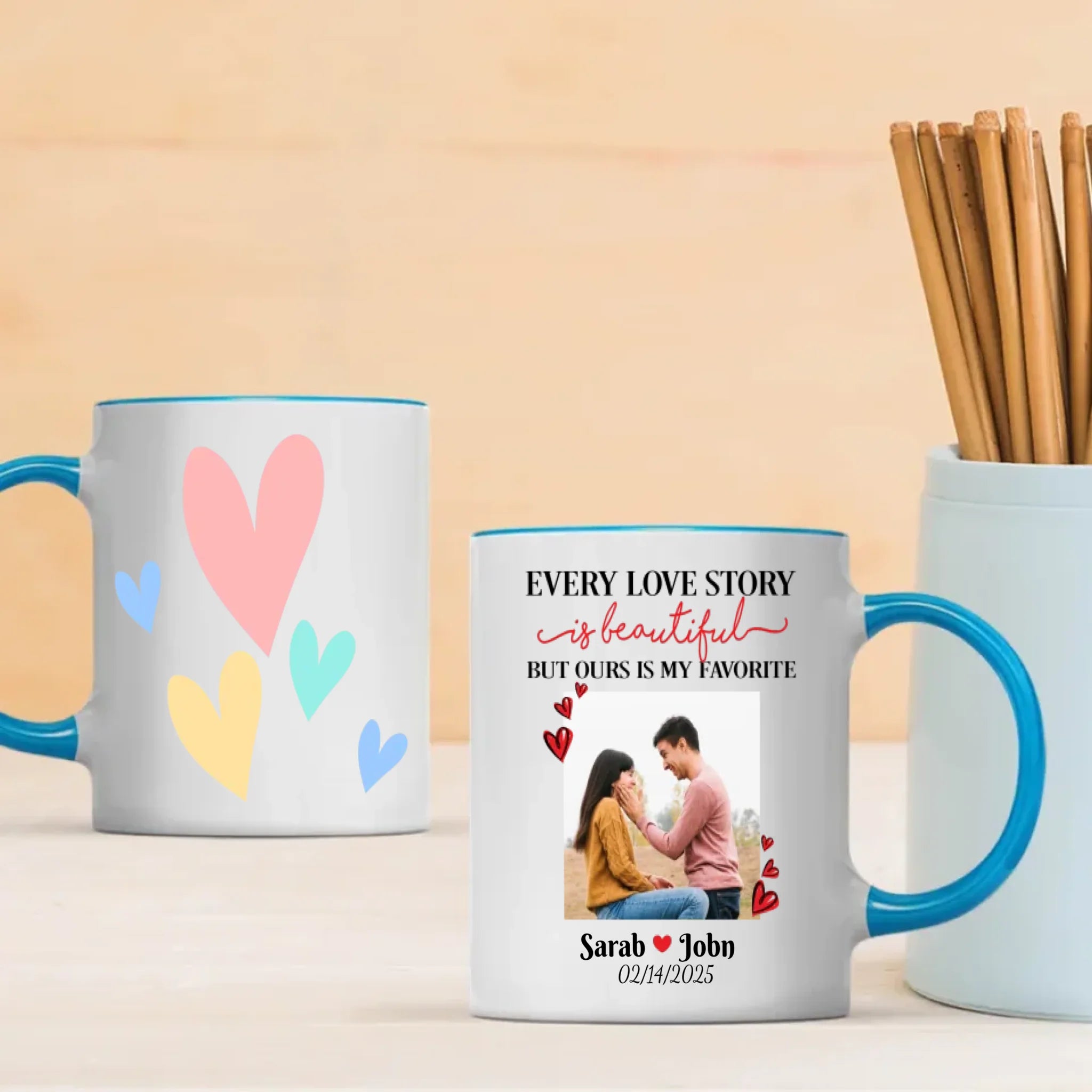 Photo Printed Couple Mug for Eternal Love – Cherish Your Unbreakable Bond - 89Prints