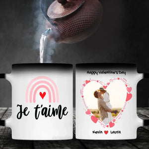 Unique Colored Rim Love Mug – Add a Stylish Touch to Your Love - 89Prints