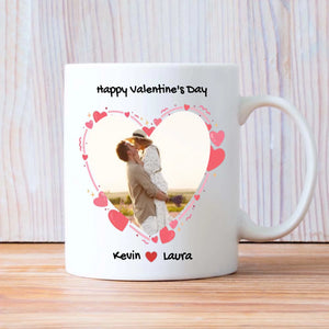 Unique Colored Rim Love Mug – Add a Stylish Touch to Your Love - 89Prints