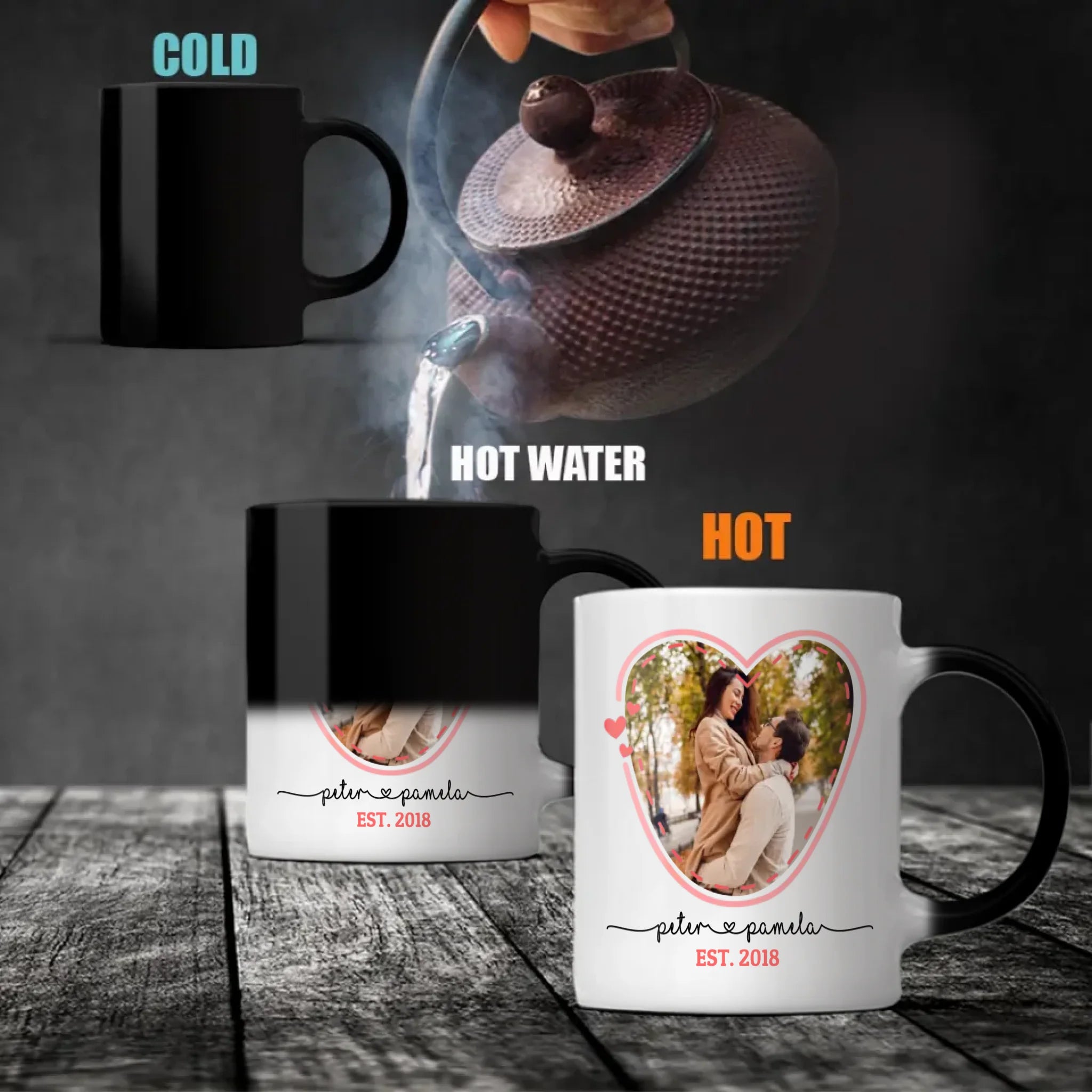 Heart Pattern Love Symbol Mug – Celebrate Your Endless and True Love - 89Prints